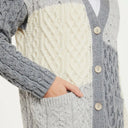 SuperSoft Merino Irish Oversized Patchwork Cardigan Studio Gaelsong
