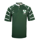A30042 Embroidered Shamrock Ireland Short Sleeve Rugby Shirt Gaelsong
