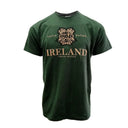 Celtic Midnight Green Ireland T-Shirt Front View Gaelsong