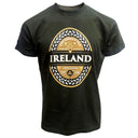 Bottle Green Ireland Label T-Shirt Studio Gaelsong