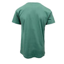 Irish Ocean Green Shamrock Print T-Shirt Back ViewGaelsong