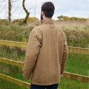 A40180 Waterproof Tartan Designed Blackwatch Jacket Lifestyle Back Side Gaelsong

