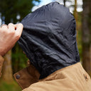 A40180 Waterproof Tartan Designed Blackwatch Jacket Concealed Hood View Gaelsong
