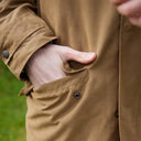 A40180 Waterproof Tartan Designed Blackwatch Jacket Front Pocket View Gaelsong
