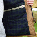 A40180 Waterproof Tartan Designed Blackwatch Jacket Inside Pocket Gaelsong
