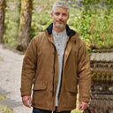 A40180 Waterproof Tartan Designed Blackwatch Jacket Open Style Front Gaelsong