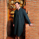 A60131 Scottish Tartan Designed Men's Flannel Nightshirt Gaelsong
