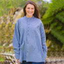 A60156 Women's Vintage Stripe Grandfather Irish Shirt Gaelsong
