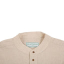 Traditional Collarless Irish Granddad Shirt - Ivory Studio Gaelsong