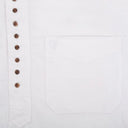 Irish Linen Collarless Granddad Shirt in White Color Gaelsong
