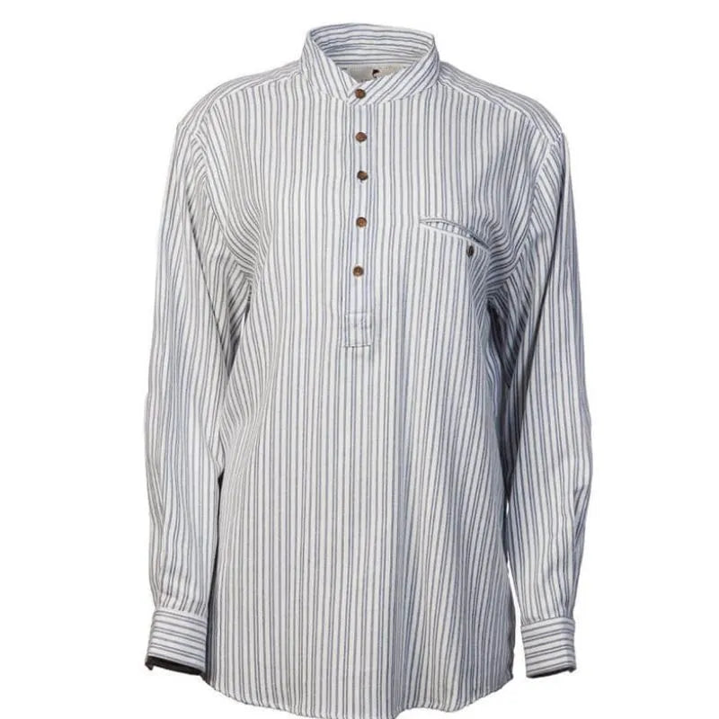 Women's Irish Collarless Grandad Shirt Women's Irish Collarless Grandad Shirt