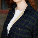 Women's Fleece-Lined Scottish Flannel Shirt - Blackwatch Lifestyle  Gaelsong