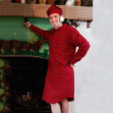 Men's Cotton Nightshirt - Royal Stewart Tartan Lifestyle Gaelsong