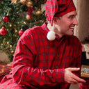 Men's Cotton Nightshirt - Royal Stewart Tartan Lifestyle Gaelsong