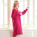 Red Royal Stewart Tartan Flannel Pyjamas Lifestyle  Gaelsong