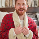 Men's Cotton Flannel Tartan Robe Lifestyle Gaelsong

