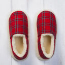 A80009 Woolen Royal Stewart Tartan Slippers Studio Gaelsong