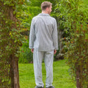 A90010 Genuine Irish Cotton Flannel Pajama Set Back View Gaelsong
