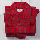 A90028 Women's Irish Cotton Flannel Robe- Royal Stewart Tartan Design Gaelsong

