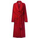 A90028 Women's Irish Cotton Flannel Robe- Royal Stewart Tartan Design Gaelsong
