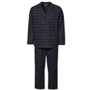 Men's Flannel Pyjamas - Green Blackwatch Tartan Studio Gaelsong