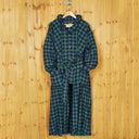 Men's Flannel Nightrobe in Blackwatch Tartan Gaelsong