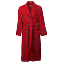 Men's Cotton Flannel Nightrobe - Royal Stewart Tartan Studio Gaelsong