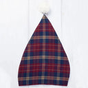 Flannel Irish Ladies Nightcap - Maroon Navy Check Studio Gaelsong
