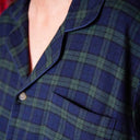 Supersoft Women's Cotton Pyjama Set in Blackwatch Lifestyle Front View Gaelsong
