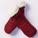 A90075 Fine Donegal Wool Socks - Irish Fuchsia Gaelsong