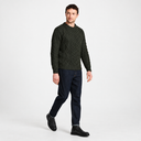Men's Heavyweight Traditional Aran Wool Sweater