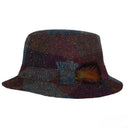 B10030 Walking Hat with Feather Wine Gaelsong
