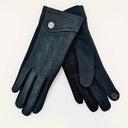 B10119 BLACK Celtic Button Gloves Studio Gaelsong