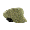 B10134 GREEN Countryside Plaid Irish Newsboy Wool Cap Gaelsong
