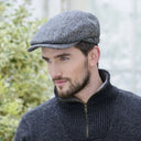 B10147 Gents Herringbone Irish Tweed Kerry Cap Gaelsong
