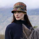 B10156AUTUMN Ladies Irish Tweed Flapper Cap Autumn Gaelsong
