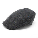 B10165 Gents Irish Tweed Driving Cap Grey Gaelsong
