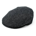 Charcoal Harris Scottish Tweed Touring Cap Gaelsong