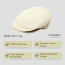 B10170 Light Sand Color Irish Linen Cap Gaelsong