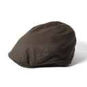 B10173 Failsworth Wax Cotton Flat Cap - Olive Gaelsong 