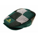 Embroidered Shamrock Patchwork Flat Cap in Green Gaelsong
 