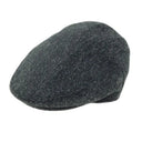 Traditional Harris Tweed Flat Cap Charcoal Gaelsong