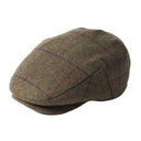 Lovat Tweed Men's Country Flat Cap Dark Green Gaelsong