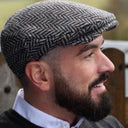 Vintage Style English Tweed Flat Cap Gaelsong