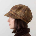 B10317 Women's Irish Wool Cabbie Hat Rustic Gaelsong

