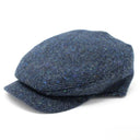 B10310 Handwoven Wool Men's Flat Cap Navy Gaelsong
