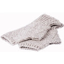B10312 Irish Merino Wool Fingerless Gloves Front View Gaelsong