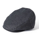 B10316-CHARCOAL-Colour Men's Traditional Irish Linen Flat Cap Gaelsong