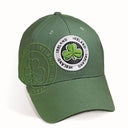 B10323 GREEN Irish Shamrock Baseball Hat with Embroidery Gaelsong