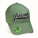 Ireland & Shamrock Embroidered Baseball Cap Gaelsong